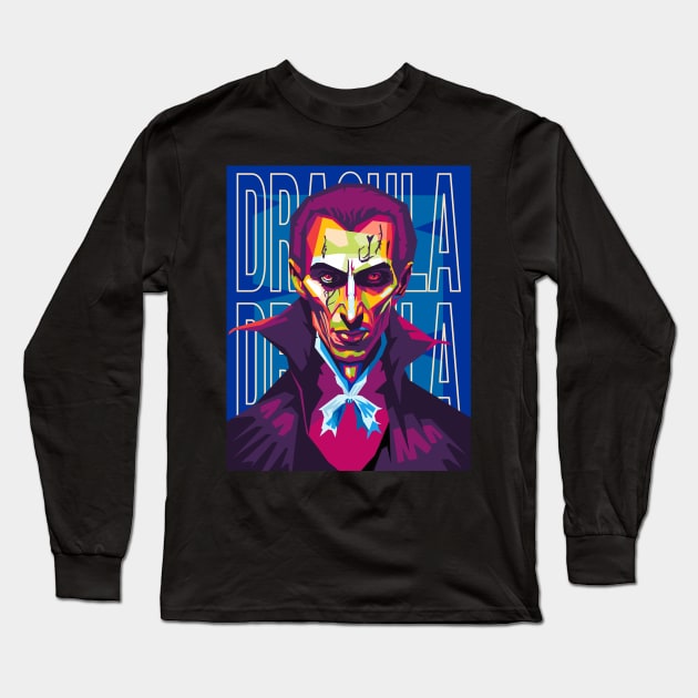 vamp wpap Long Sleeve T-Shirt by cool pop art house